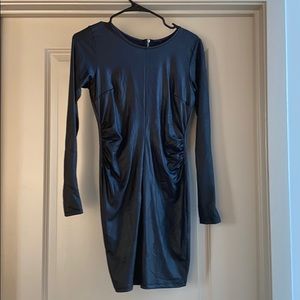 Black long sleeve dress
